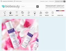 Tablet Screenshot of biobeauty.ro